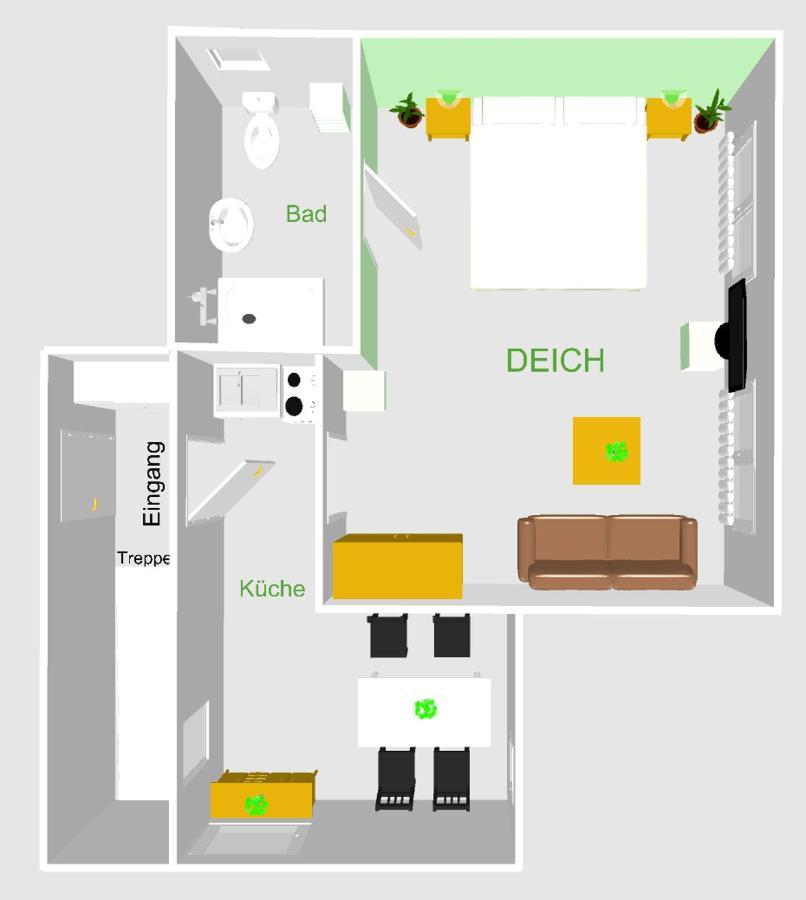 Ferienwohnung Ein Bett im Norden Fehmarn Exterior foto